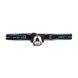 320 lumens adjustable LED headlamp with black strap, powered by three AAA batteries for camping and outdoor use