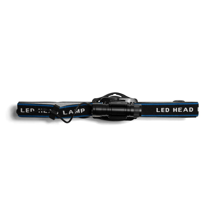 600 lumens rechargeable LED headlamp with adjustable strap and focusable Cree XML2-U2 bulb for camping and outdoor use