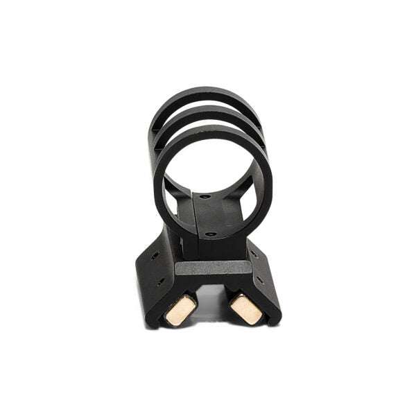 1" magnetic ring mounts with sturdy magnets for quick attachment to rifles