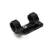 30MM one piece mount made of high-grade aluminum alloy with matte corrosion-resistant finish, slim design, and strong recoil resistance for scope mounting