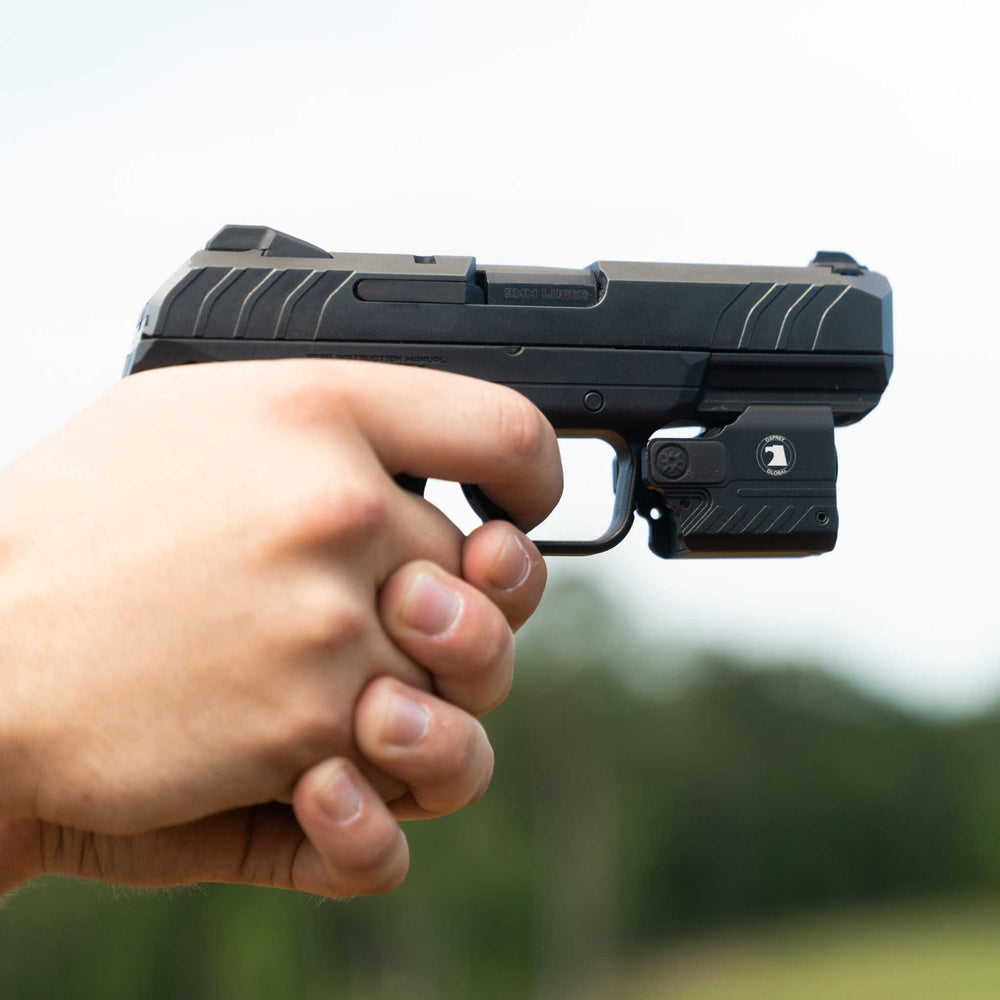 Osprey mini compact green laser flashlight combo with 500 lumen weapon light and rechargeable battery