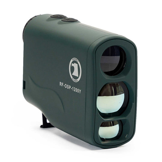 1200 Yard Rangefinder monocular with 6x magnification, waterproof design, and high-quality multi-coated lenses for clear distance measurement.