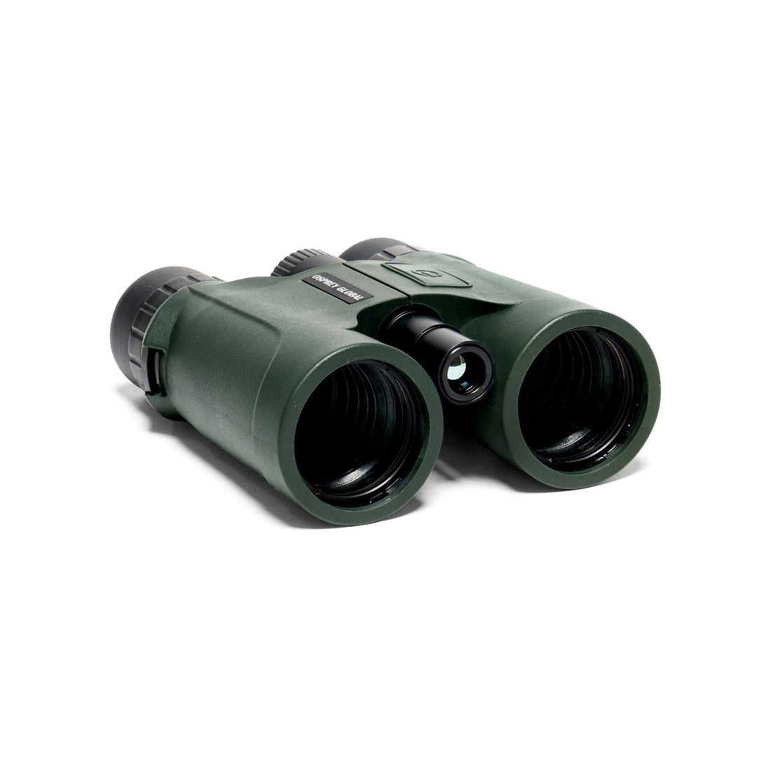 2000y rangefinder 10x42 binocular with roof prism and laser distance measurement in green housing