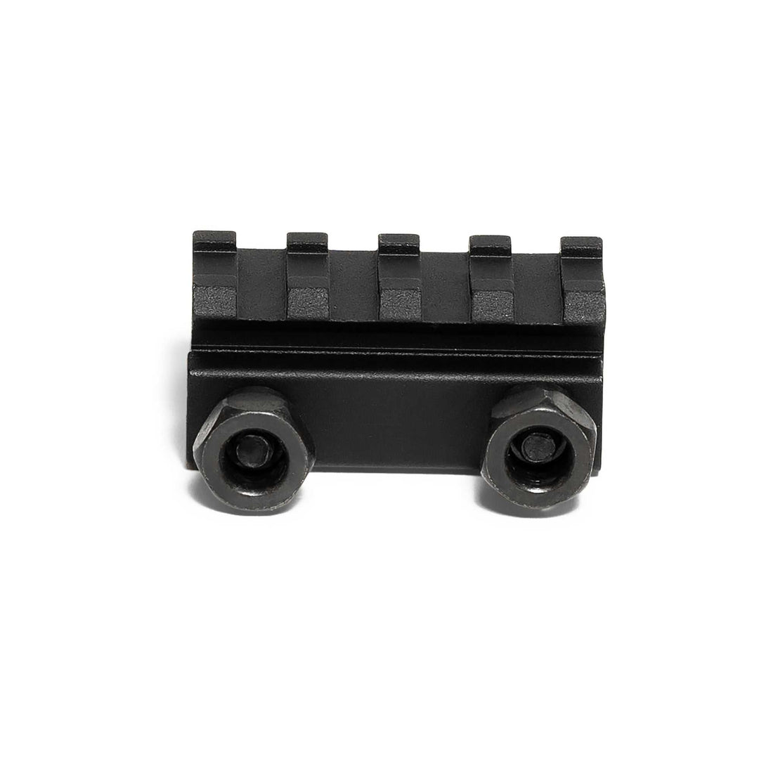 Osprey ½″ Picatinny riser in 4-slot and 8-slot configurations for rifle optics and accessories
