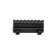 1-inch black aluminum riser with 8-slot Picatinny rail mount and corrosion-resistant finish