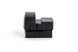 Compact black RMSc Red Dot sight for optics ready handguns, aluminum alloy body with multi-coated lens.