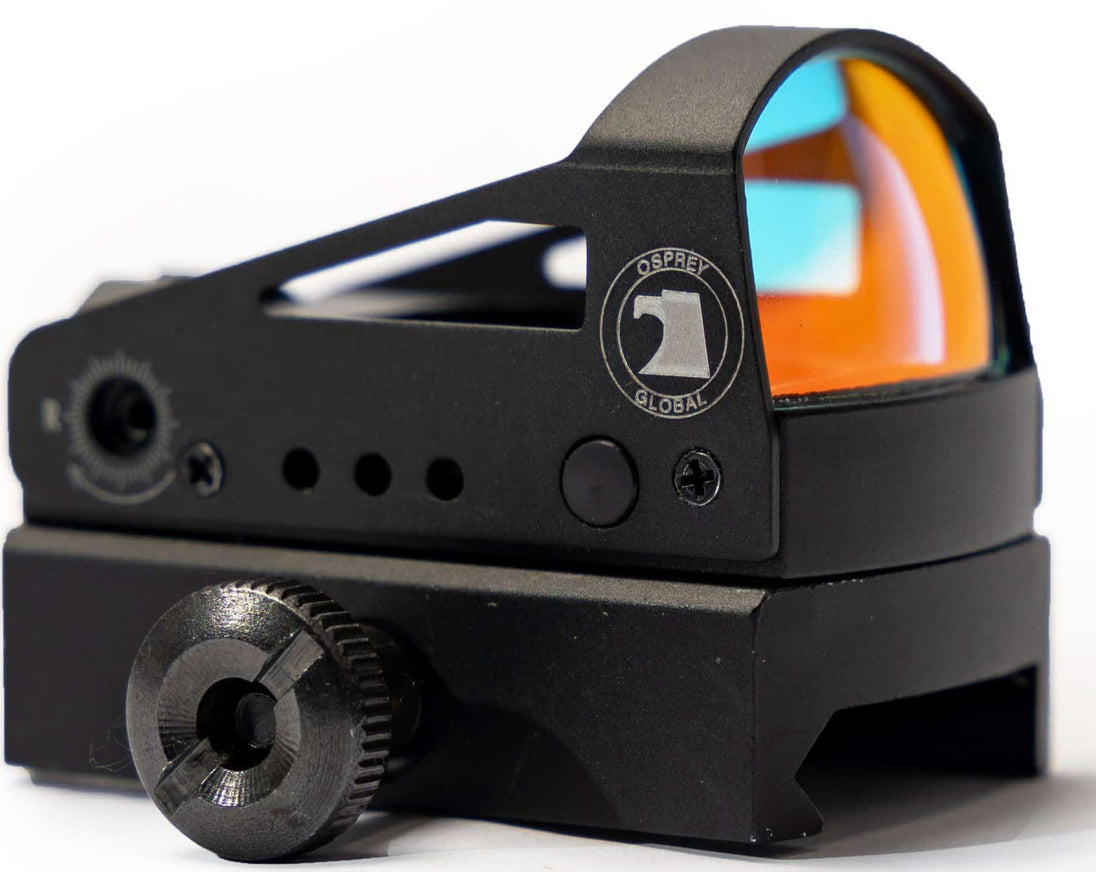 MRS Full Red Dot sight with aluminum alloy body and multi-coated lens for handguns and rifles with picatinny/weaver rails