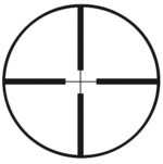 Osprey Standard 2.5×20 Rifle Scope – Compact Fixed Power Scope (Duplex Reticle)