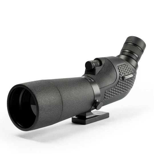 Black Spotting Scope 15-45×60 with fully multi-coated Hoya lenses and tripod mount