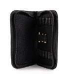 Osprey Global Boresight pouch nylon case with zipper, 13 loops for boresights and arbors, and internal pocket for batteries